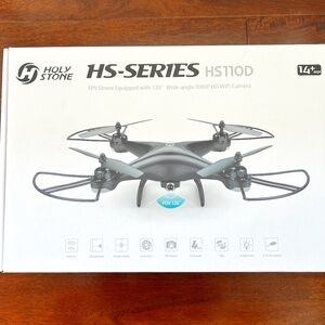 Holy Stone HS110D FPV RC Drone with 1080P HD Camera Live Video, 120° Wide-Angle